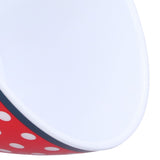 500ml Salad Bowl Thickened Snack Dessert Cake Fruit Bowl for Baking Table DecorationRed Dot - Extra Image