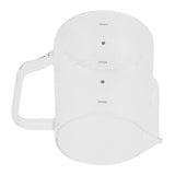 500ml Coffee Milk Cup Thicken Glass Measuring Frothing Cup for Household Coffee Shop - Top-Down View