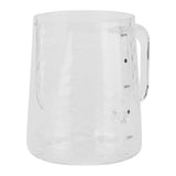 500ml Coffee Milk Cup Thicken Glass Measuring Frothing Cup for Household Coffee Shop