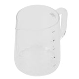 500ml Coffee Milk Cup Thicken Glass Measuring Frothing Cup for Household Coffee Shop