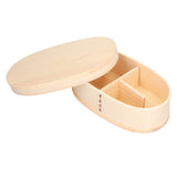 800ml Wooden Food Container Portable Bento Lunch Box Kids Lunch Container for Travel Office Camping Picnic