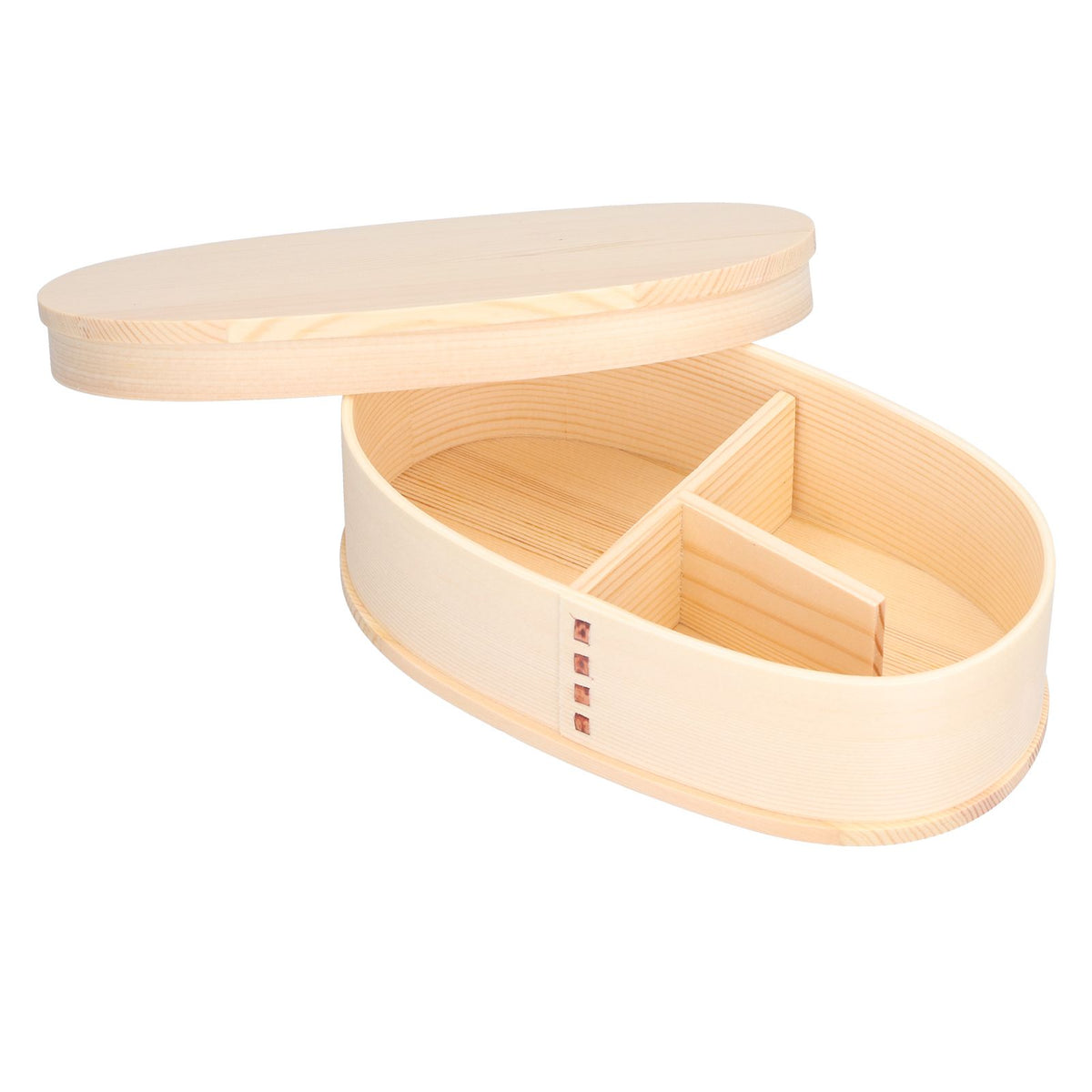 800ml Wooden Food Container Portable Bento Lunch Box Kids Lunch Container for Travel Office Camping Picnic