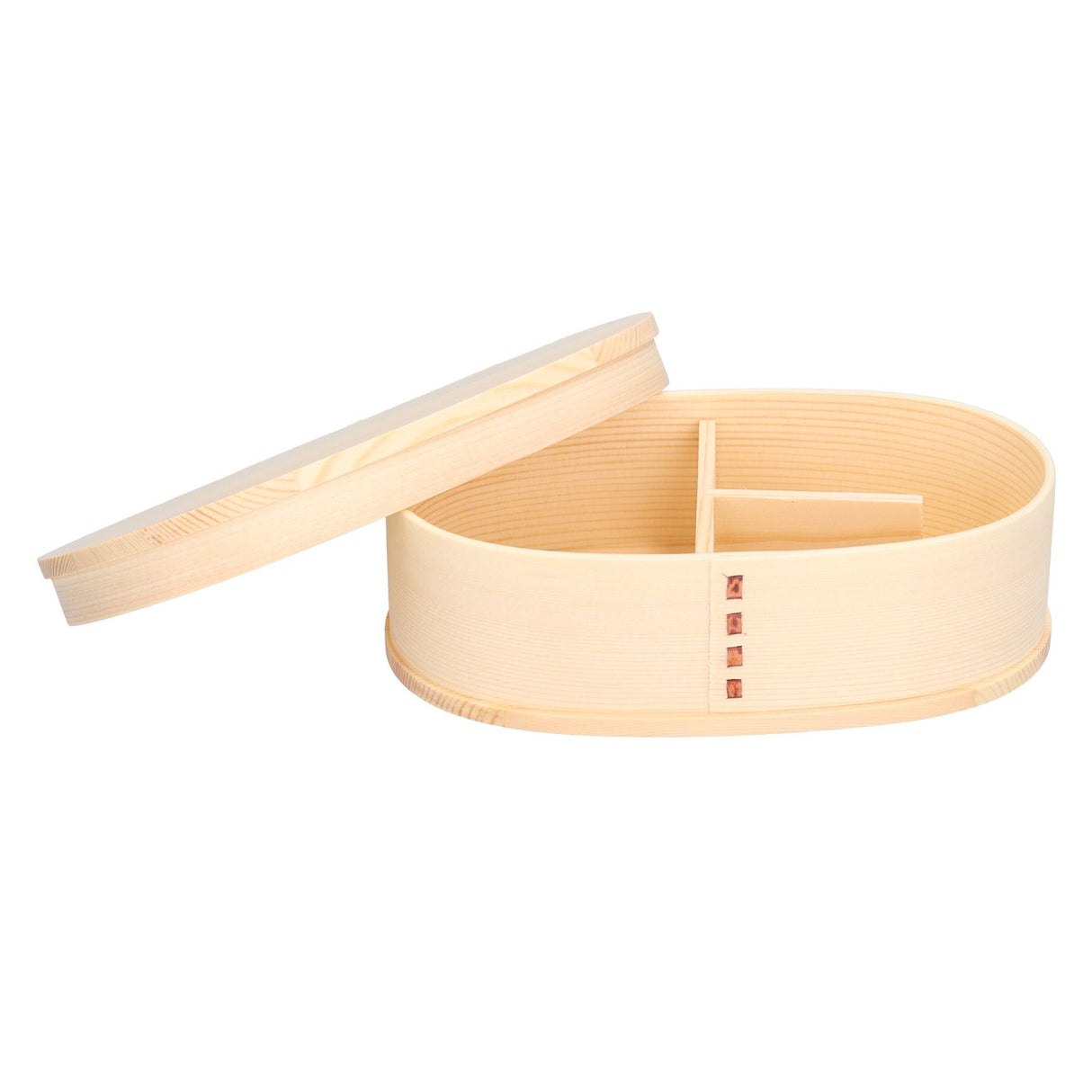 800ml Wooden Food Container Portable Bento Lunch Box Kids Lunch Container for Travel Office Camping Picnic