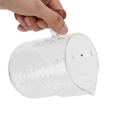 Household Milk Cup Glass Water Cup 500ml Coffee Cup Juice Cup Used in Cafes Restaurants Hotels - Low Angle
