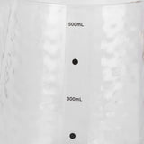 Household Milk Cup Glass Water Cup 500ml Coffee Cup Juice Cup Used in Cafes Restaurants Hotels - Extra Image