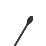 3pcs Spatula Food Grade Silicone Double Head Fruit Jam Cream Makeup Spatula for KitchenBlack