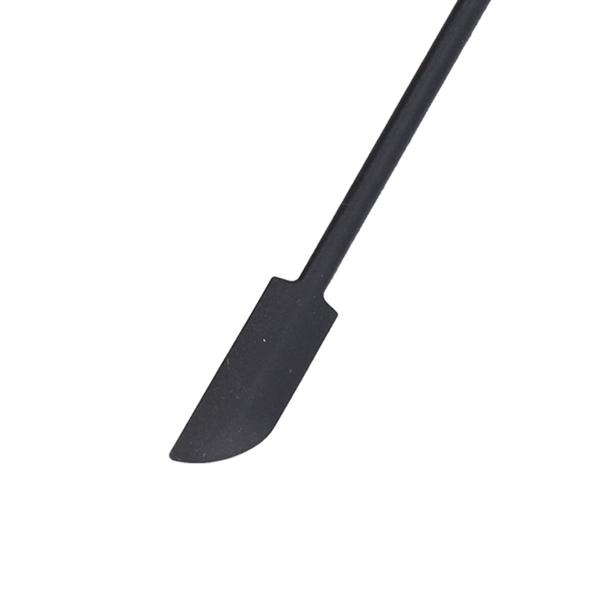 3pcs Spatula Food Grade Silicone Double Head Fruit Jam Cream Makeup Spatula for KitchenBlack