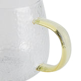 400ml Cute High Borosilicate Glass Cup HeatResistant Mug with Stainless Steel Spoon Bamboo Lid(Avocado ) - Extra Image