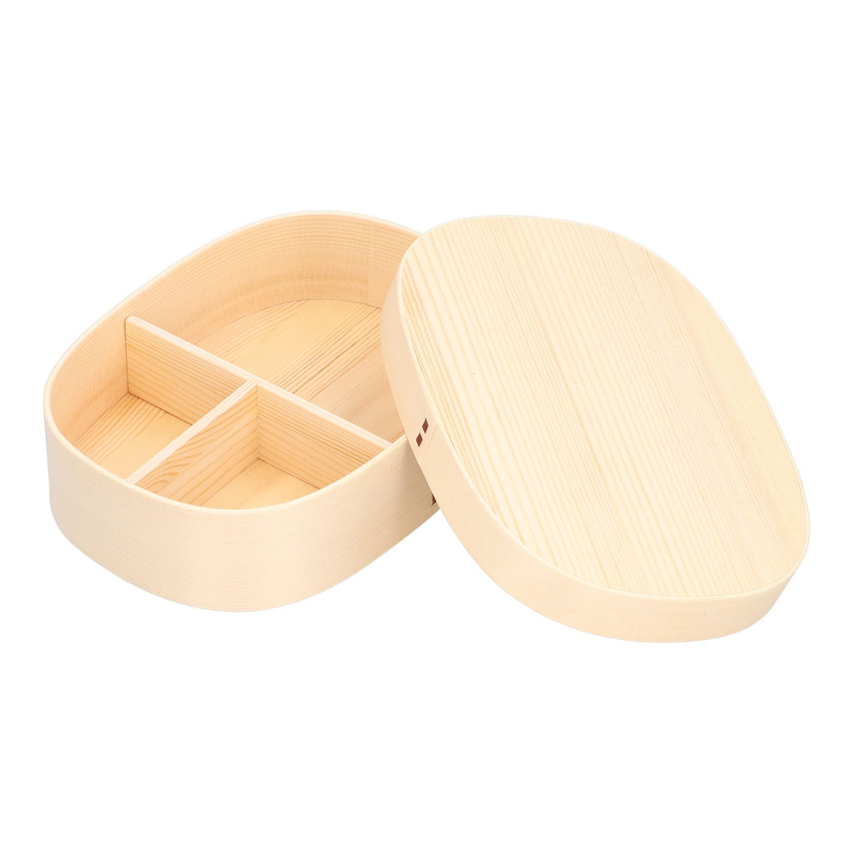 1200ml Food Container Wooden Bento Lunch Box Kids Lunch Containers for Office Camping Picnics Travel