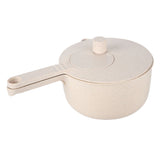 Salad Spinner Fruit Vegetable Dryer Strainer Sifter Manual Vegetables Rice Washing Tool for Kitchen SuppliesBeige - Extra Image