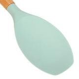 12Pcs/Set Cooking Utensil with Wooden Handle Silicone Cooking Tool for Home KitchenLight Green - Extra Image