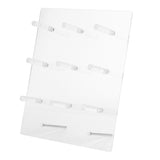Acrylic Donut Display Stand Clear Rack Holder for Wedding Birthday Party Decoration - Top-Down View