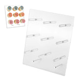 Acrylic Donut Display Stand Clear Rack Holder for Wedding Birthday Party Decoration - Extra Image