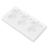 Multi Grid Silicone Ice Bar Mold Heat Resistant Ice Cream Making Mold Kitchen DIY Tool(3Grid Dinosaur Shape )