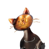 Cat Shaped Wine Rack Metal Sculpture Shelf Practical Sculpture Home Decoration Interior Decoration Crafts