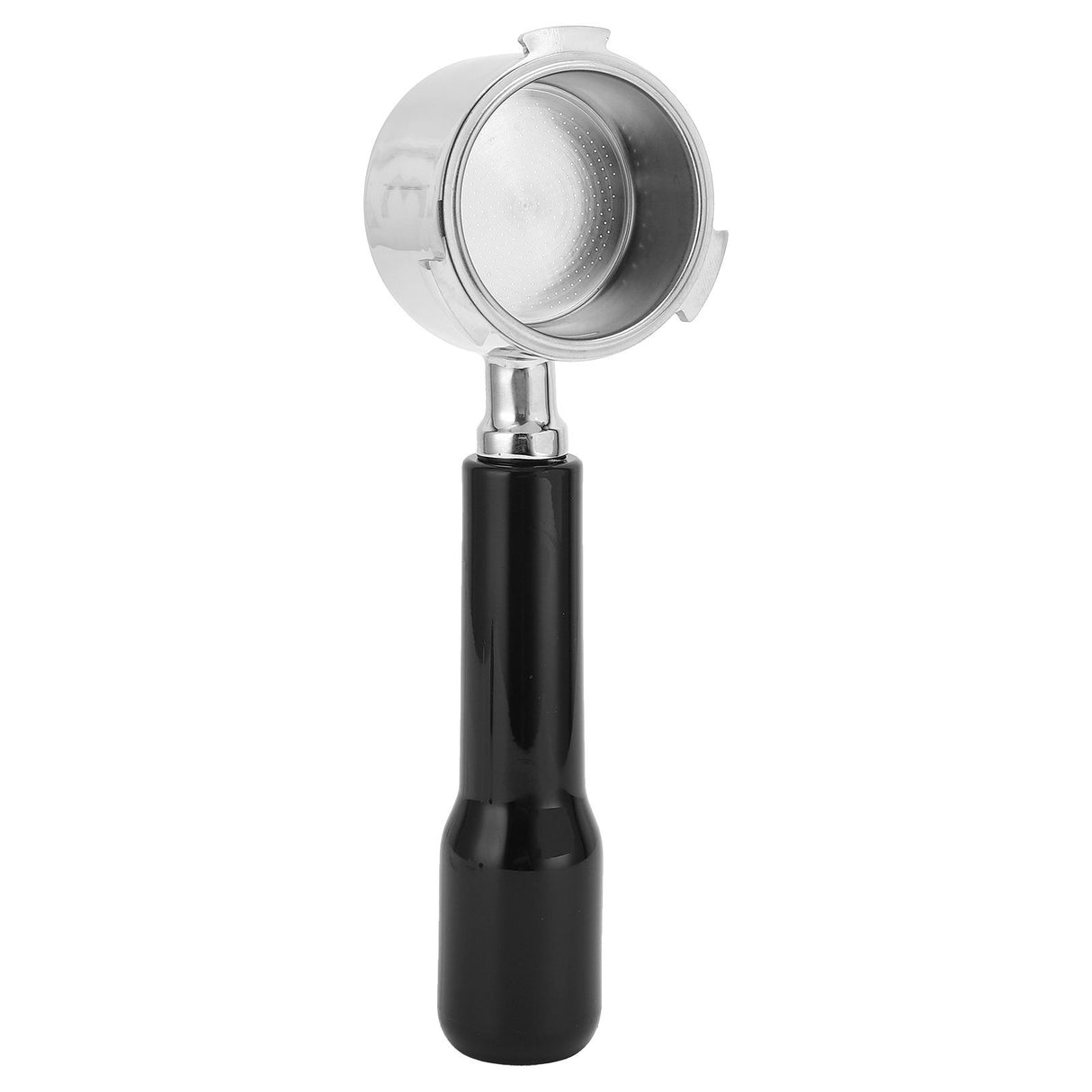 Coffee Bottomless Portafilter Stainless Steel Filter Holder Basket Replacement Tool Coffee Machine Accessory51mm Black