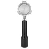 Coffee Bottomless Portafilter Stainless Steel Filter Holder Basket Replacement Tool Coffee Machine Accessory51mm Black