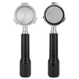 Coffee Bottomless Portafilter Stainless Steel Filter Holder Basket Replacement Tool Coffee Machine Accessory51mm Black - Extra Image