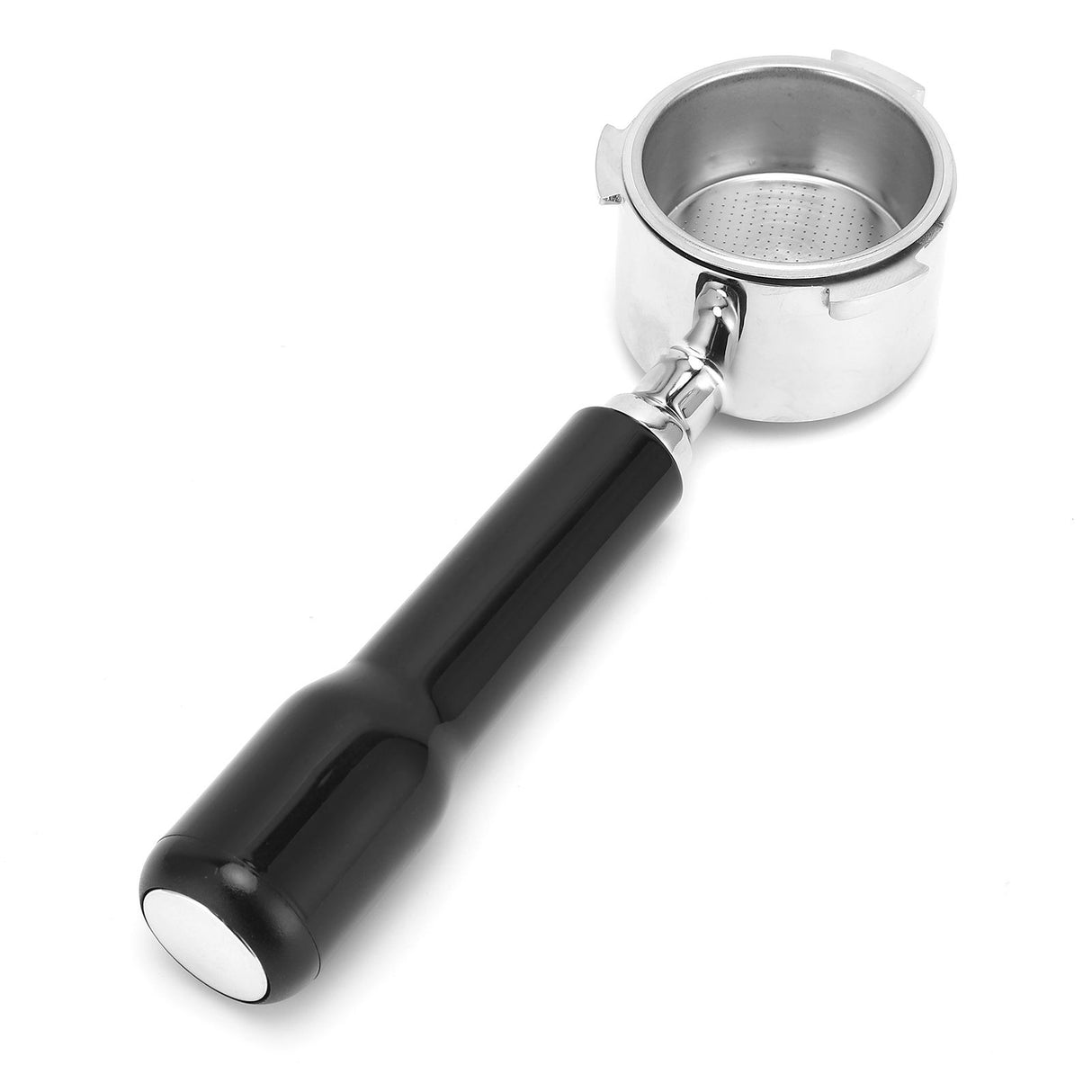 Coffee Bottomless Portafilter Stainless Steel Filter Holder Basket Replacement Tool Coffee Machine Accessory54mm Black