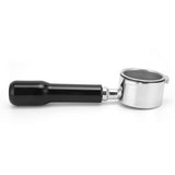 Coffee Bottomless Portafilter Stainless Steel Filter Holder Basket Replacement Tool Coffee Machine Accessory54mm Black - 45-Degree Angle