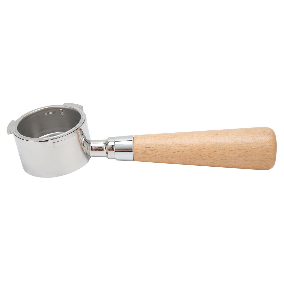 3 Ear Coffee Bottomless Portafilter Coffee Machine Handle Filter Holder for Delonghi Machine CoffeewareBeech Handle 54mm