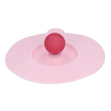 Dustproof Mug Covers Cartoon Silicone Cup Lid for Beverage Cup Sealing AccessoriesPink