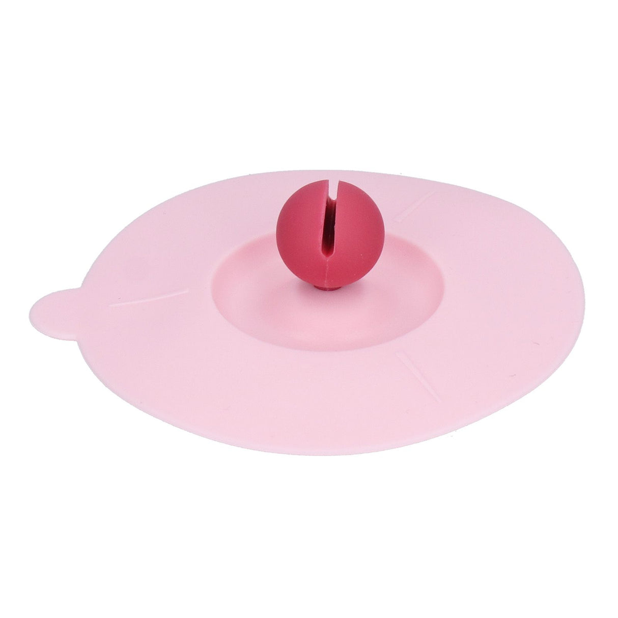 Dustproof Mug Covers Cartoon Silicone Cup Lid for Beverage Cup Sealing AccessoriesPink