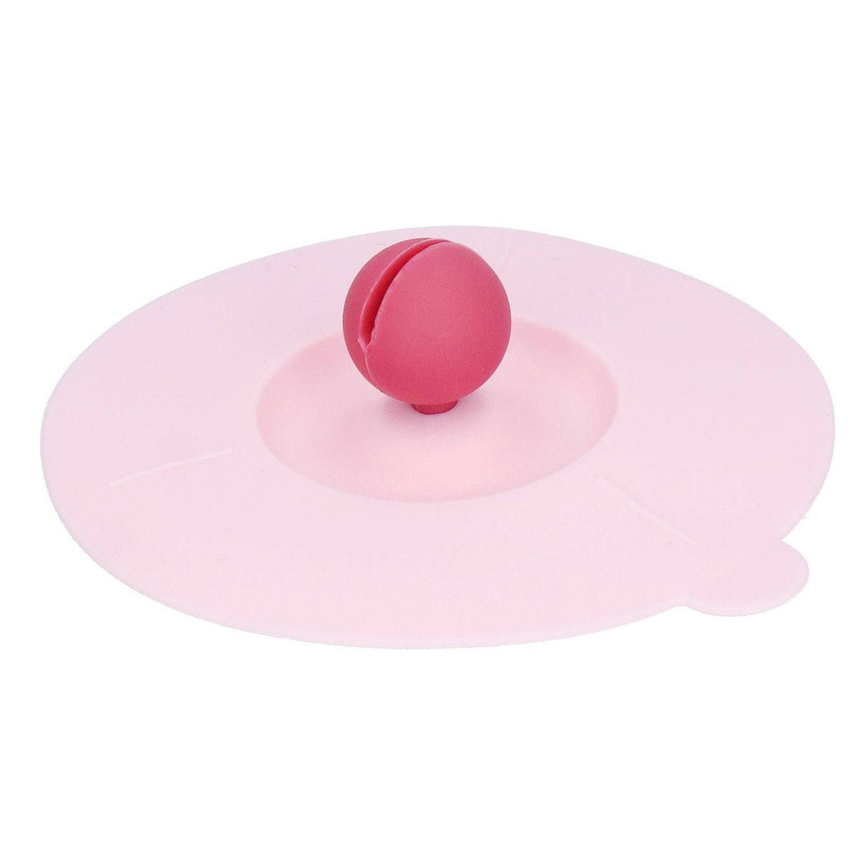 Dustproof Mug Covers Cartoon Silicone Cup Lid for Beverage Cup Sealing AccessoriesPink