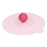 Dustproof Mug Covers Cartoon Silicone Cup Lid for Beverage Cup Sealing AccessoriesPink - Extra Image