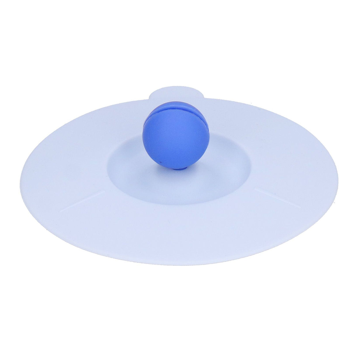 Dustproof Mug Covers Cartoon Silicone Cup Lid for Beverage Cup Sealing AccessoriesLight Blue