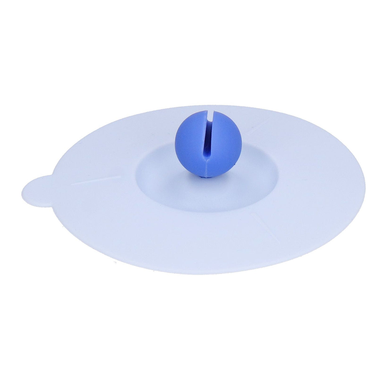 Dustproof Mug Covers Cartoon Silicone Cup Lid for Beverage Cup Sealing AccessoriesLight Blue