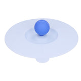 Dustproof Mug Covers Cartoon Silicone Cup Lid for Beverage Cup Sealing AccessoriesLight Blue - Rear View
