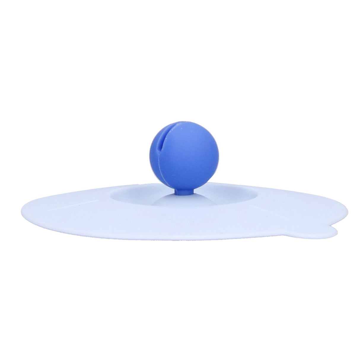 Dustproof Mug Covers Cartoon Silicone Cup Lid for Beverage Cup Sealing AccessoriesLight Blue