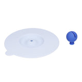 Dustproof Mug Covers Cartoon Silicone Cup Lid for Beverage Cup Sealing AccessoriesLight Blue
