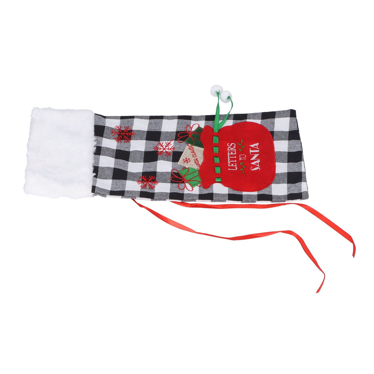 Square Grid Design Wine Bottle Cover Wine Bottle Sweater Bag for Home Christmas Party Home BarBlack White Grid