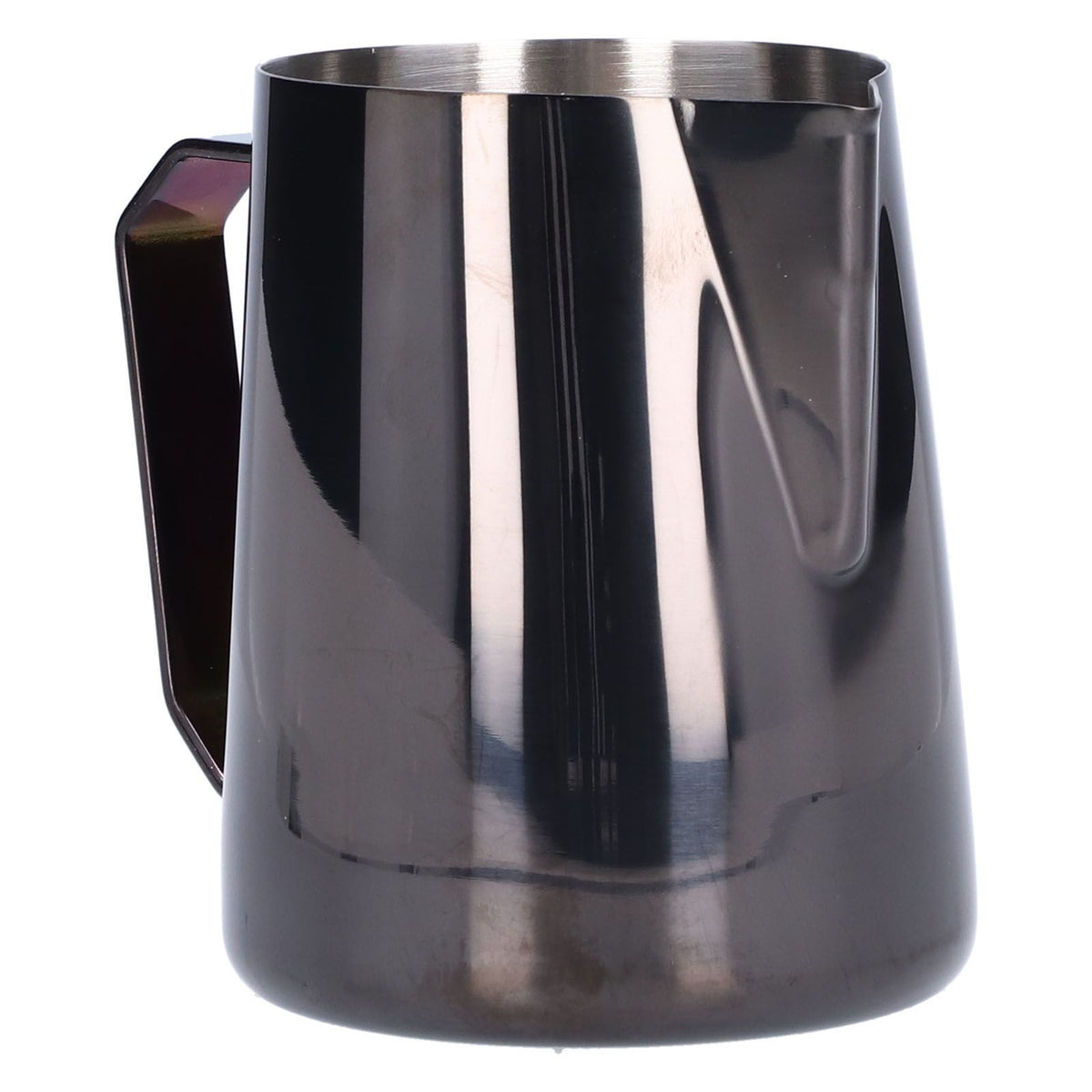 600ml Stainless Steel Coffee Pitcher Coffee Milk Frothing Cup Steaming Pitcher with Pointed MouthWithout Label