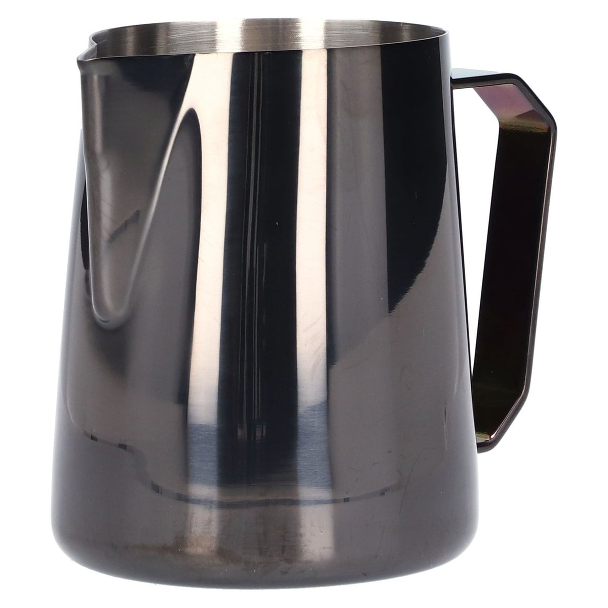 600ml Stainless Steel Coffee Pitcher Coffee Milk Frothing Cup Steaming Pitcher with Pointed MouthWithout Label