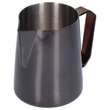 600ml Stainless Steel Coffee Pitcher Coffee Milk Frothing Cup Steaming Pitcher with Pointed MouthWithout Label