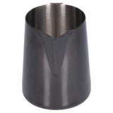 600ml Stainless Steel Coffee Pitcher Coffee Milk Frothing Cup Steaming Pitcher with Pointed MouthWithout Label