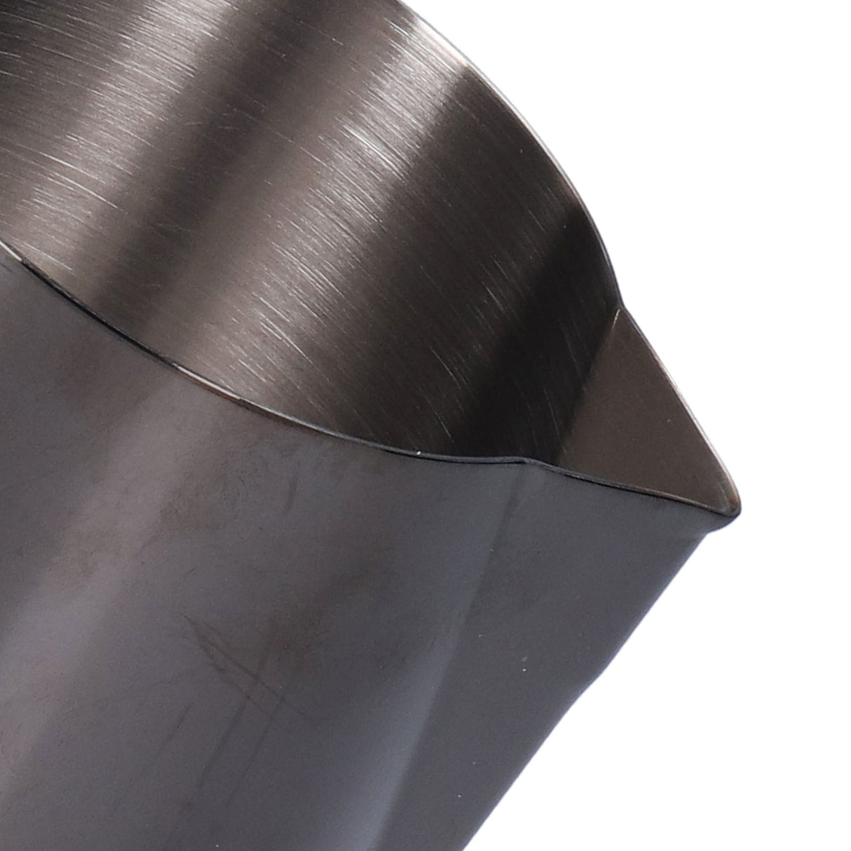 600ml Stainless Steel Coffee Pitcher Coffee Milk Frothing Cup Steaming Pitcher with Pointed MouthWithout Label