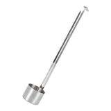 Wine Ladle Stainless Steel Spoon Wine Dipper Spoon Beer Pouring Measure Spoon for Kitchen125ML - Close-Up Angle