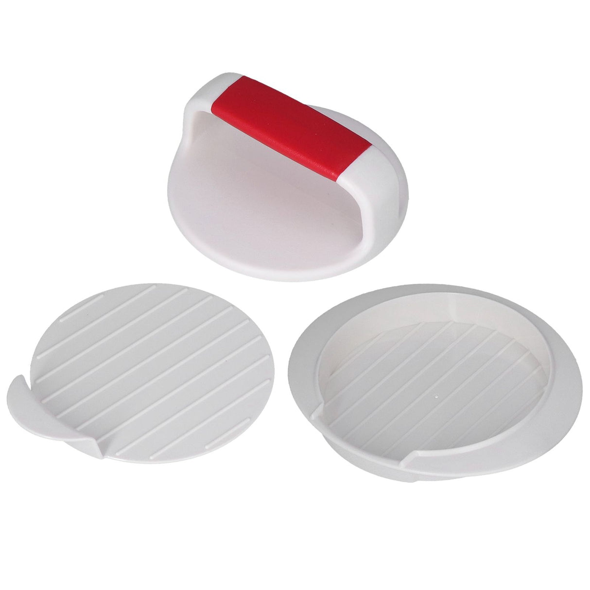 Non Stick Burger Pressing Mold DIY Hamburger Patty Maker Rice Ball Mold for Kitchen Use