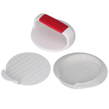 Non Stick Burger Pressing Mold DIY Hamburger Patty Maker Rice Ball Mold for Kitchen Use
