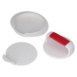 Non Stick Burger Pressing Mold DIY Hamburger Patty Maker Rice Ball Mold for Kitchen Use