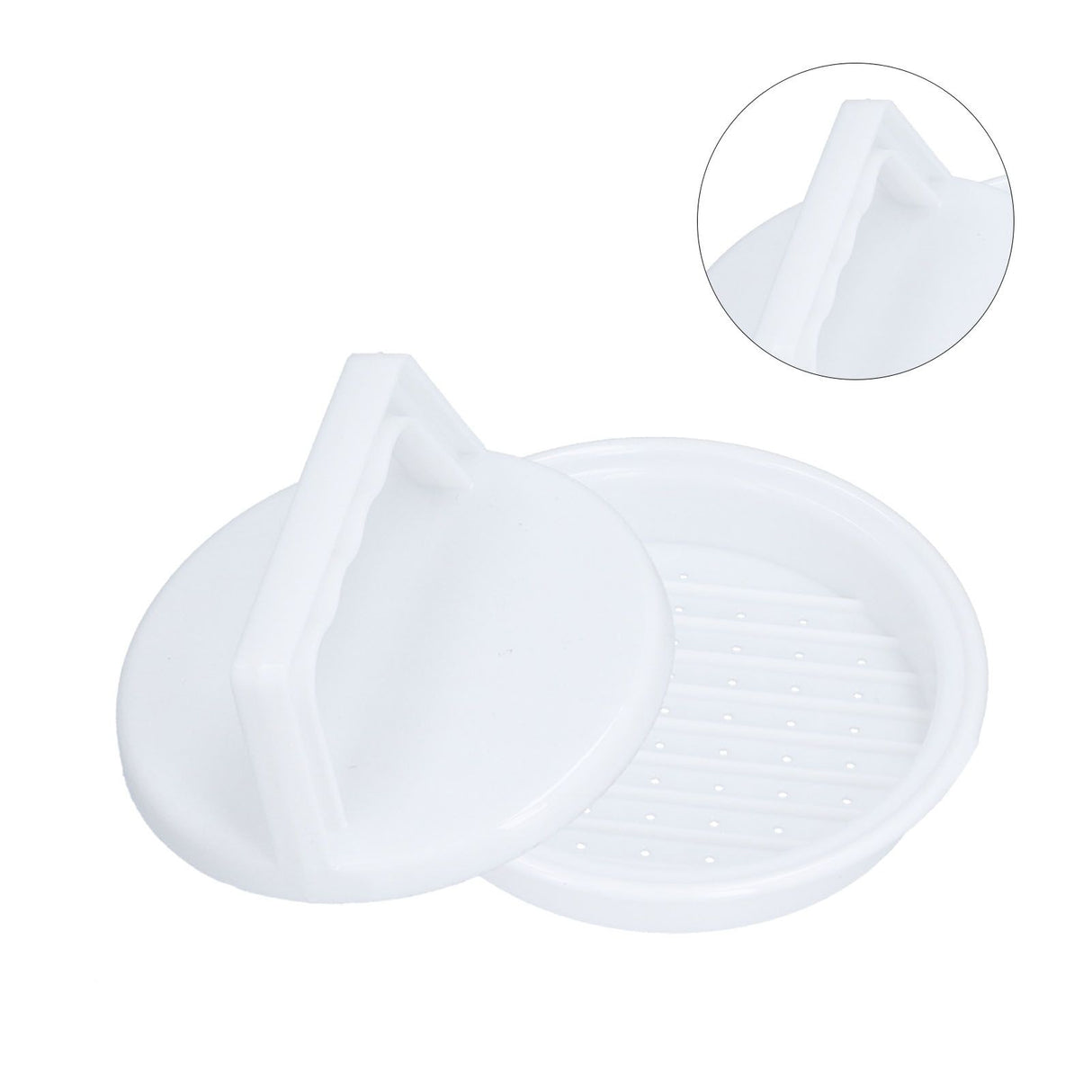Burger Press Multifunctional Safe Nontoxic Hamburger Maker Mold Kit for Making Patties