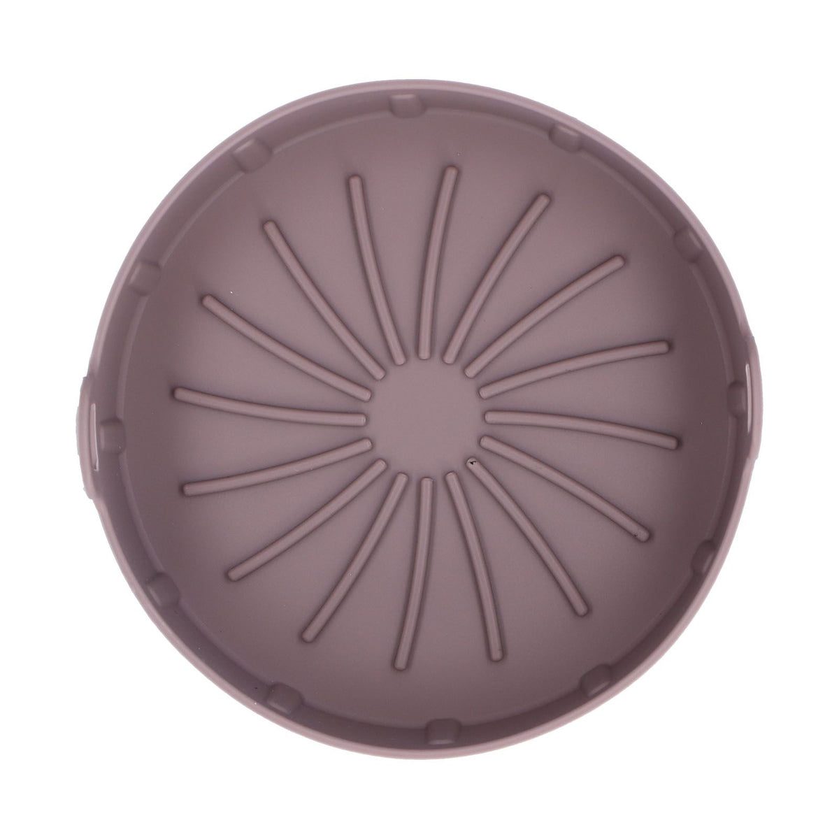 Reusable Silicone Pot Replacement Kitchen Electric Fryer Basket Tray Baking Accessory 20℃220℃(16cm Coffee )
