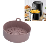 Reusable Silicone Pot Replacement Kitchen Electric Fryer Basket Tray Baking Accessory 20℃220℃(16cm Coffee ) - Extra Image