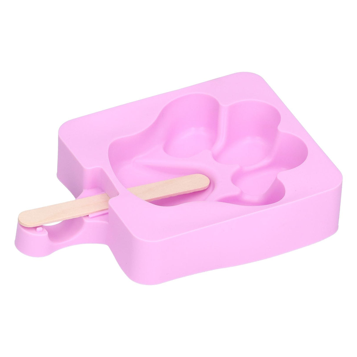 3Pcs Cute Cat Claw Design Ice Cream Mold Silicone Cake Ice Bar Making Mold for Kitchen