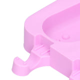 2Pcs 3 Grid Silicone Ice Cream Mold with Lid Rabbit Shaped Mold for Summer Home Kitchen - Extra Image