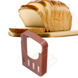 Bread Cutter ABS Foldable Adjustable Toast Slicing Cutting Machine Kitchen Accessory Coffee - Extra Image